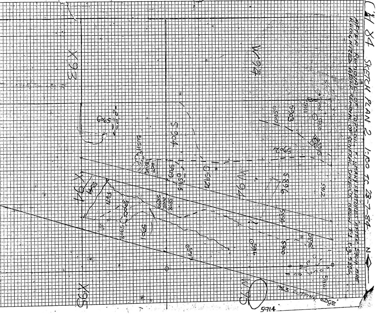 19. Sketch plan 2 CH84