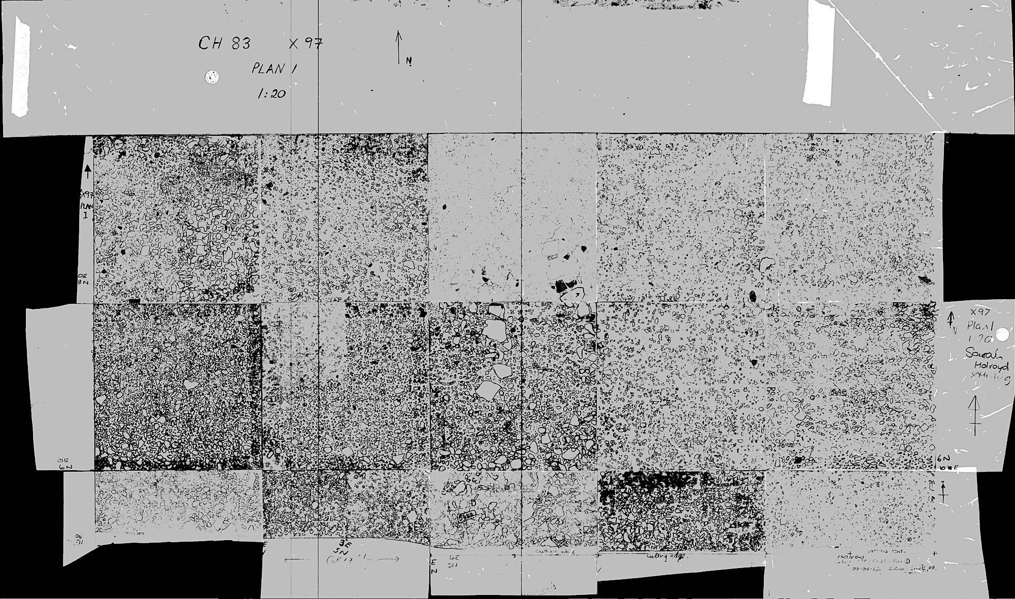 2. Plan 1 North (hand)