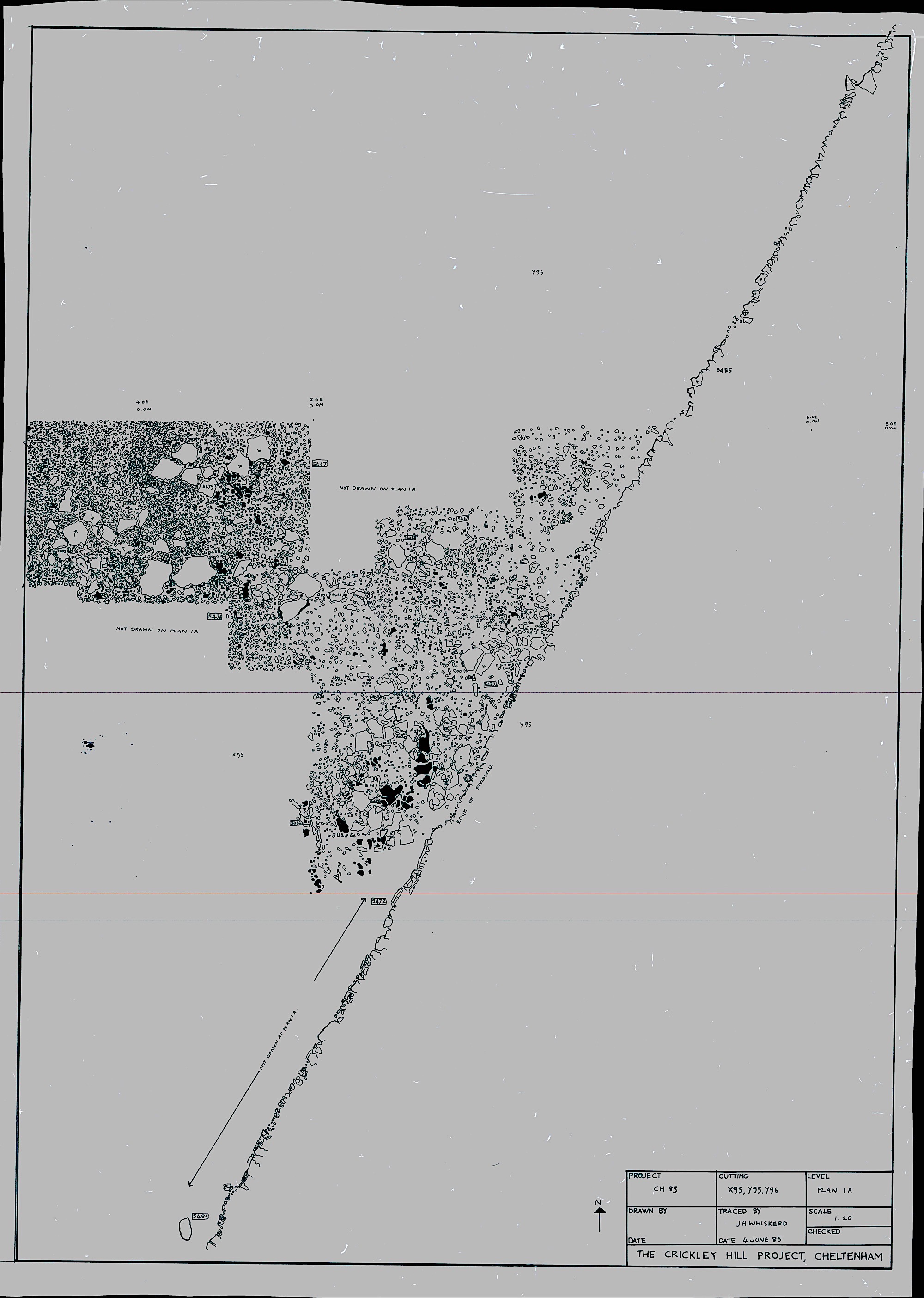 3. Plan 1a with X95, Y96